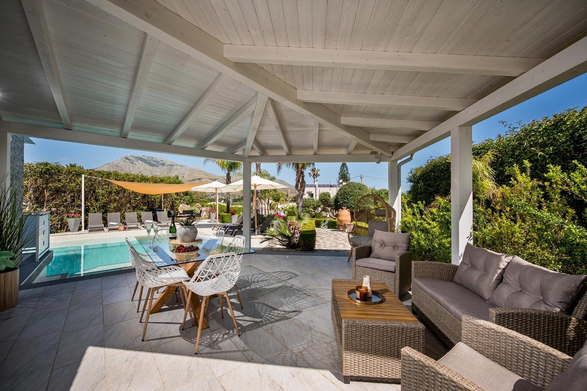 Moresca Exclusive Villa - Pool & Spa Castellammare del Golfo Exterior foto